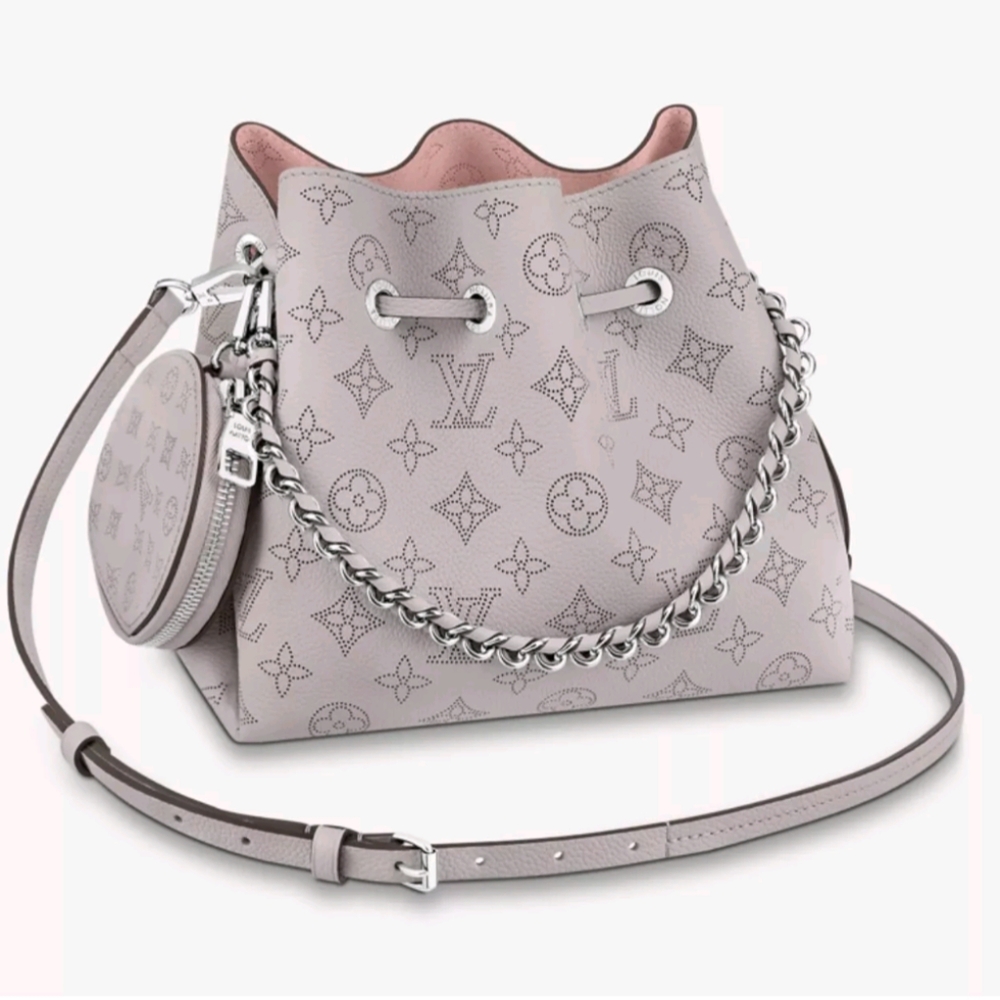 Elegant Pink Designer Bucket Bag